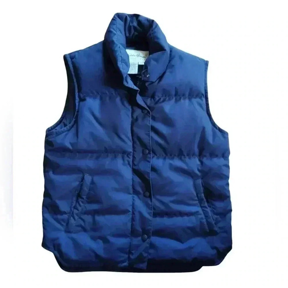 Like New Eddie Bauer Womens Goose Down Puffer Vest - Picture 1 of 5